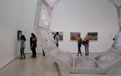 Los Angeles County Museum of Art (LACMA) and Carthay Circle Neighborhood, California, USA