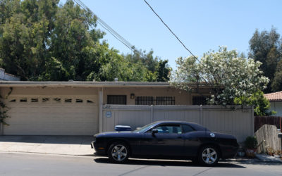 Beachwood Canyon (Lower) Neighborhood, Los Angeles, California, USA