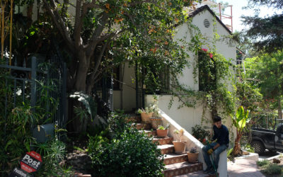 Beachwood Canyon (Upper) Neighborhood, Los Angeles, California, USA