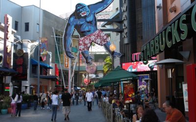 Universal City Walk Los Angeles, California, USA