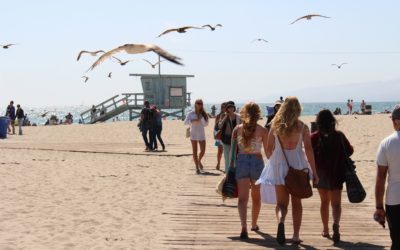 Santa Monica Beach 2014, Los Angeles, California, USA