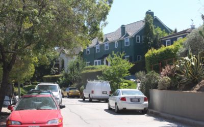 North Silver Lake Neighborhood, Los Angeles, California, USA
