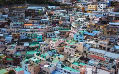 Busan Gamcheon Culture Village and Songdo Beach, South Korea
