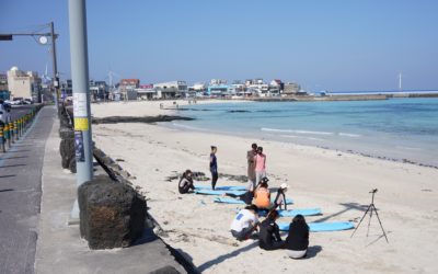Jeju-do Woljeongri Beach, South Korea