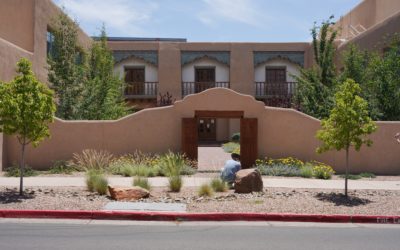 Santa Fe Old Town, New Mexico, USA