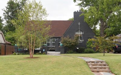 Brick Houses in Oklahoma City, Oklahoma, USA