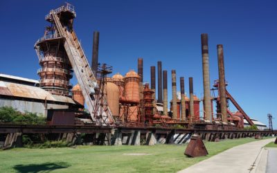 Sloss Furnaces National Historic Landmark, Birmingham, Alabama, USA
