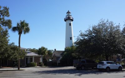 St. Simons Island Lighthouse, St. Simons Island, Georgia, USA