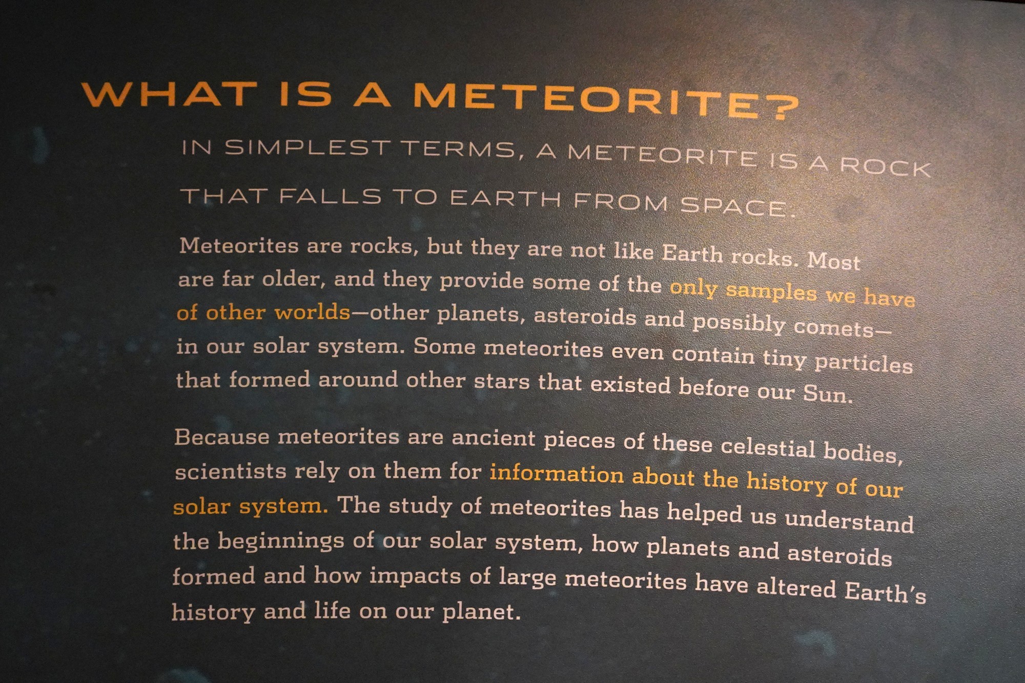 Amerian Museum of Natural History - Earth (17)