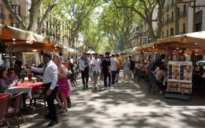La Rambla Walk, Barcelona, Spain