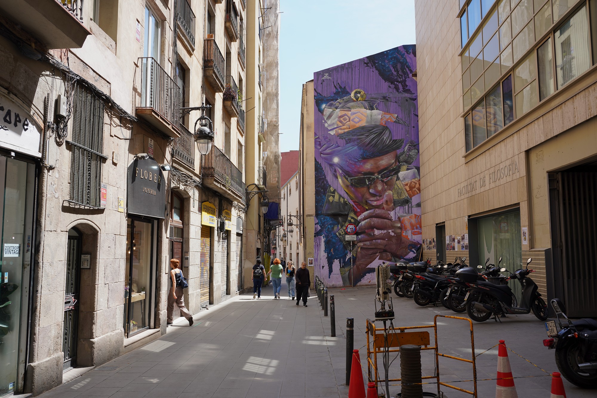 Raval Walk, Barcelona, Spain