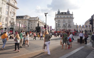 London West End and Soho Walk, England