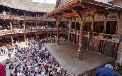 Shakespeare’s Globe and Tate Modern Museum, London, England