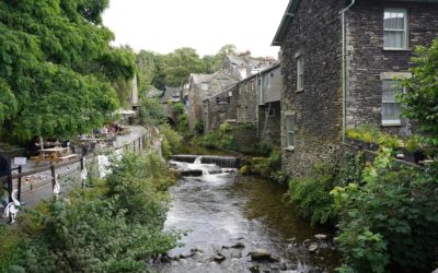 Grasmere, Ambleside, and Windermere in Lake District, England