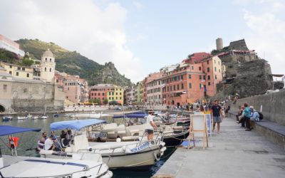 Corniglia and Vernazza, Cinque Terre, Italy