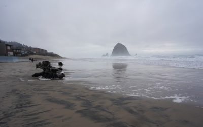 Oregon Coast and Cannon Beach, Oregon, USA
