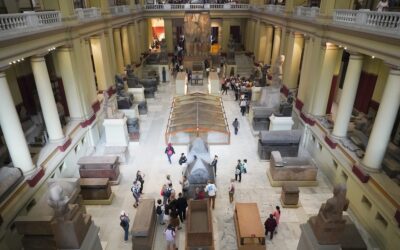 The Egyptian Museum in Cairo, Egypt