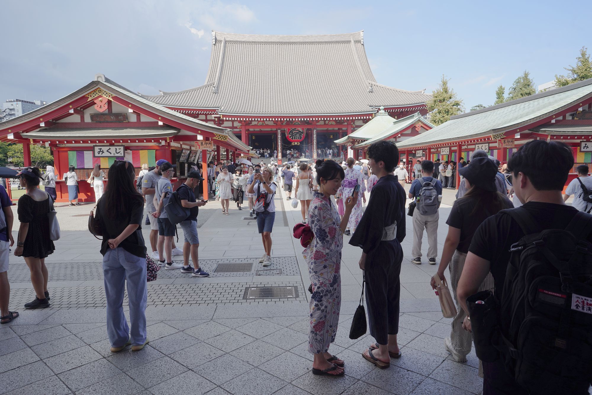 Sensoji and Tokyo Station, Tokyo, Japan