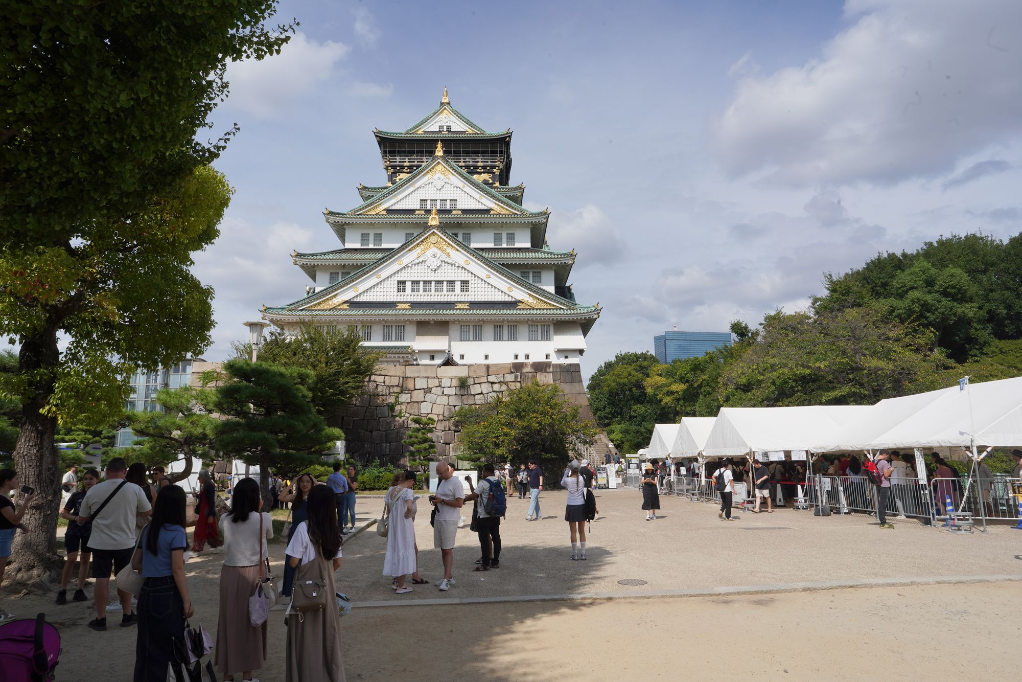 Osaka Castle and Osaka Museum of History, Japan