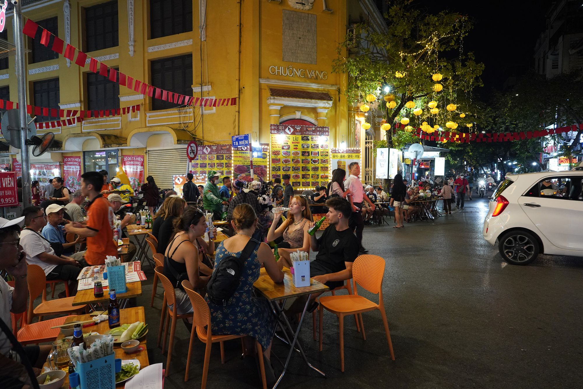 Hanoi Old Town at Night, Vietnam