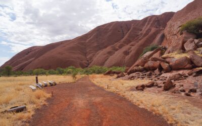 Sunrise and Uluru Rock Walk, Australia