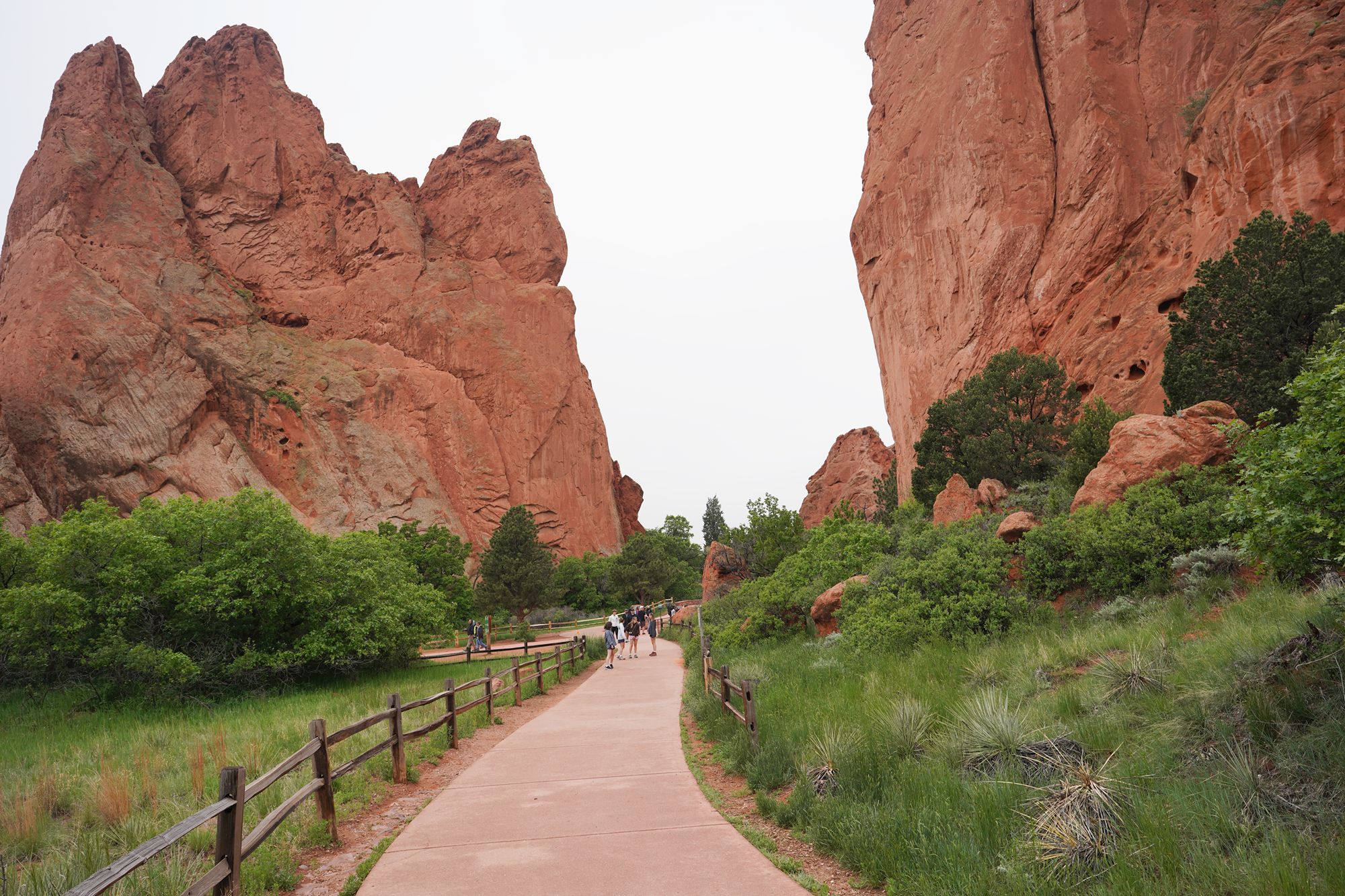 Colorado Springs Walk, Garden of the Gods, Colorado, USA