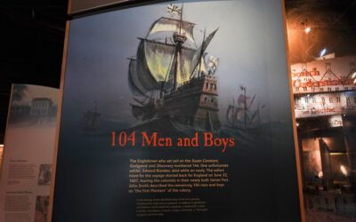 Historic Jamestown Visitor Center Museum, Jamestown, Virginia, USA