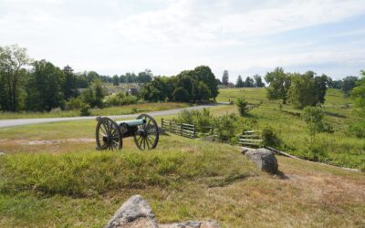 Gettysburg Civil War Locations and Downtown, Gettysburg, Pennsylvania, USA
