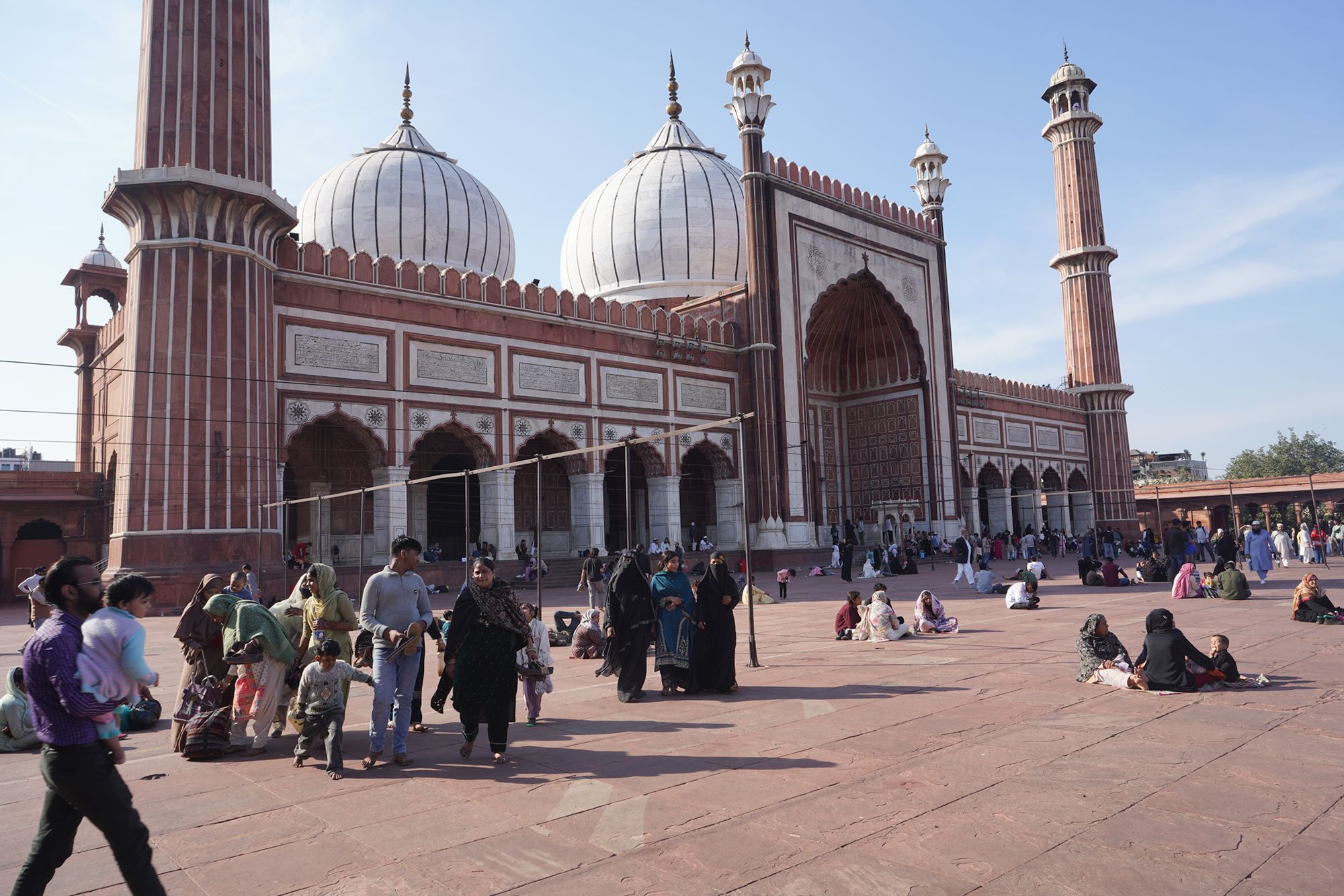 New Delhi – Red Fort, Jama Masjid (117) New Delhi – Red Fort, Jama Masjid (117)