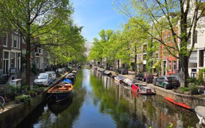 Amsterdam Walk and Anne Frank House, Amsterdam, Netherland