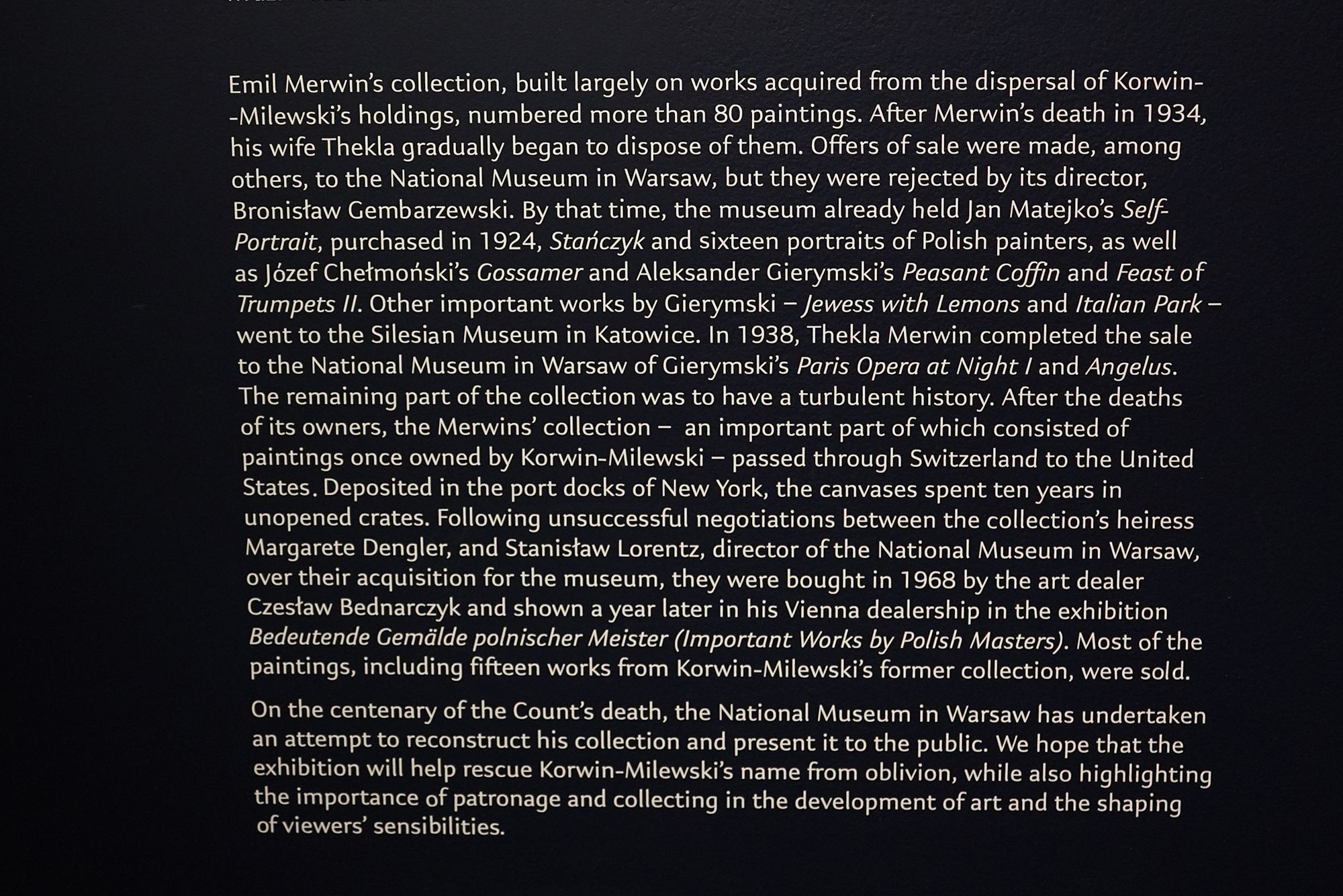 Polish National Museum in Warsaw – Kolekcjoner (59) Polish National Museum in Warsaw – Kolekcjoner (59)